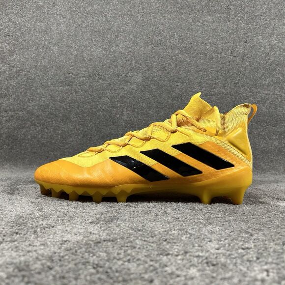 Adidas Freak Ultra 21 Boost Primeknit Yellow Football Cleat FX1306 Men's Size 17 - Picture 5 of 11